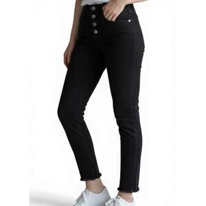 Abercrombie Super Skinny High Rise Curvy Love Jeans Black Size 28 NWT